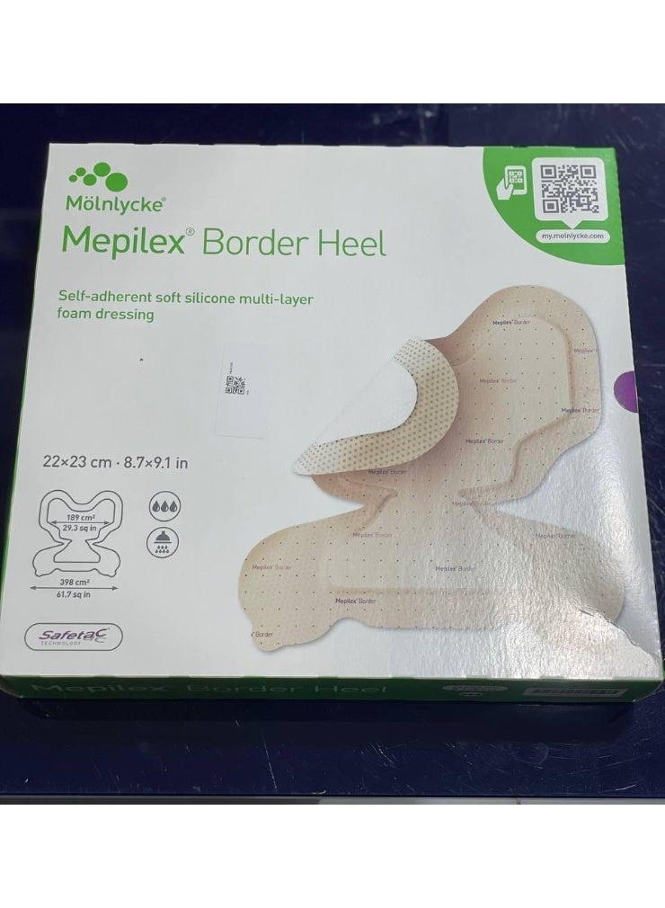 Molnlycke 10 Pack Mepilex Foam Classic Silicone Sponge Blister Plasters, 22 x 23 cm (8.7 x 9.1 in) - Image 3